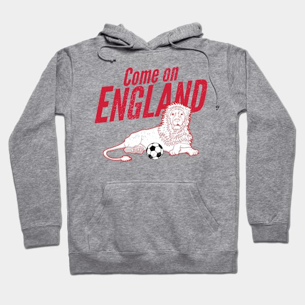 England Soccer Fan Hoodie by atomguy